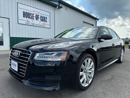 Used 2017 Audi A8 4d Sedan 3.0T Quattro L at House of Carz near Rochester, IN