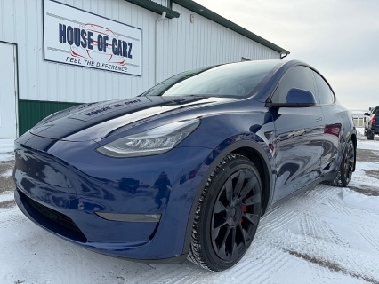 Used 2021 Tesla Model Y Long Range AWD at House of Carz near Rochester, IN