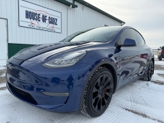 2021 Tesla Model Y Long Range AWD at House of Carz near Rochester&comma; IN