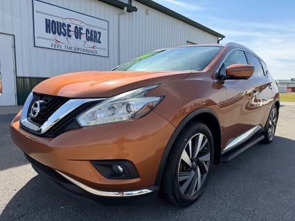 Used 2017 Nissan Murano 4d SUV AWD Platinum at House of Carz near Rochester, IN