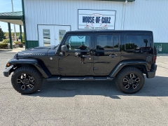 Used 2017 Jeep Wrangler Unlimited 4d Convertible Sahara Smoky Mountain at House of Carz near Rochester, IN