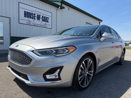 Used 2020 Ford Fusion 4d Sedan AWD Titanium at House of Carz near Rochester, IN
