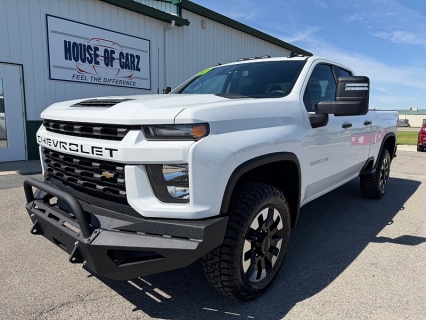 Used 2020 Chevrolet Silverado 2500 4WD Double Cab Custom at House of Carz near Rochester, IN