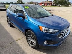 Used 2020  Ford Edge 4d SUV AWD Titanium at House of Carz near Rochester&comma; IN