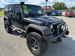 Used 2017 Jeep Wrangler Unlimited 4d Convertible Rubicon at House of Carz near Rochester, IN