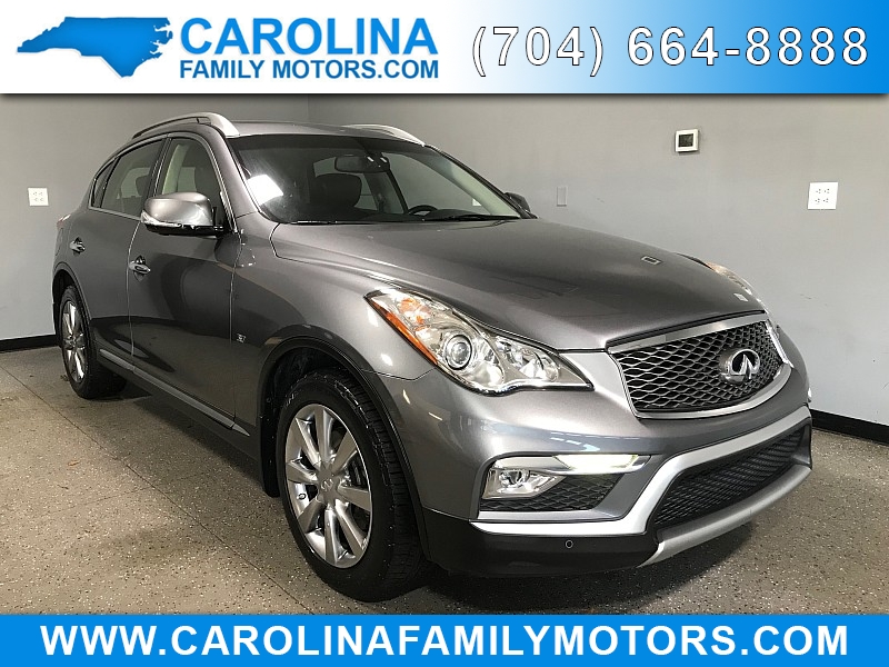 Used 2016  INFINITI QX50 4d SUV AWD at Carolina Family Motors near Mooresville&comma; NC