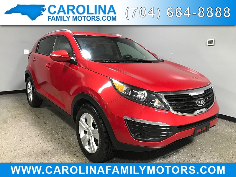 Used 2012  Kia Sportage 4d SUV FWD LX at Carolina Family Motors near Mooresville&comma; NC