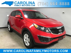 Used 2012  Kia Sportage 4d SUV FWD LX at Carolina Family Motors near Mooresville&comma; NC