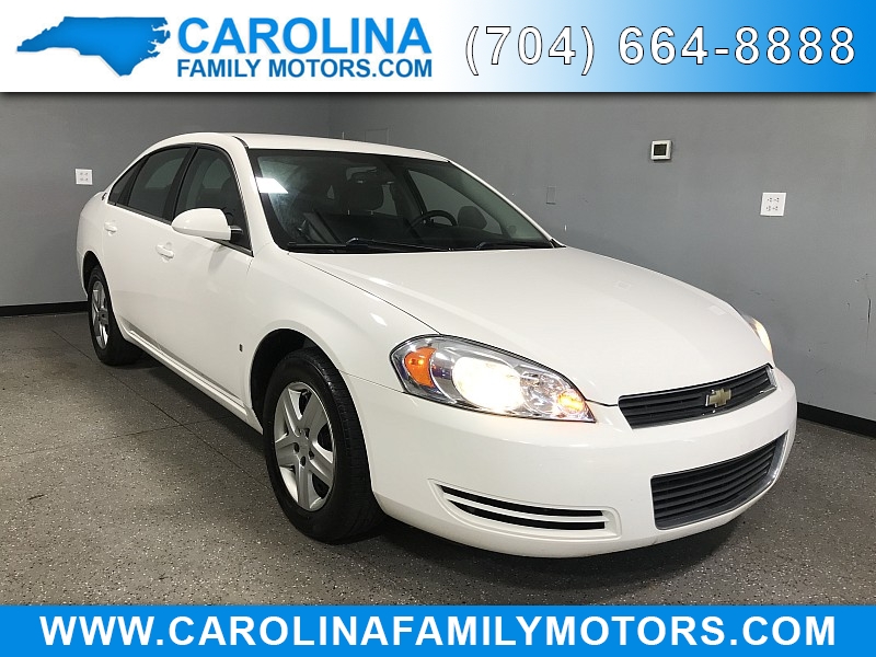 Used 2008  Chevrolet Impala 4d Sedan LS at Carolina Family Motors near Mooresville, NC