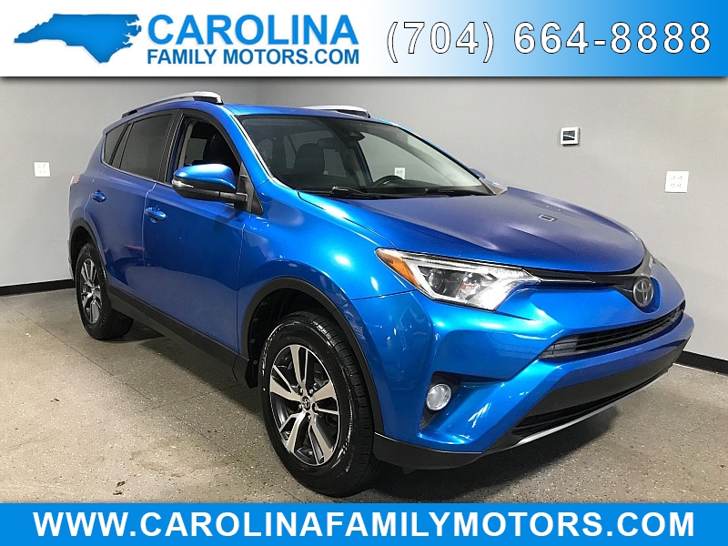 Used 2018  Toyota RAV4 4d SUV FWD XLE at Carolina Family Motors near Mooresville&comma; NC