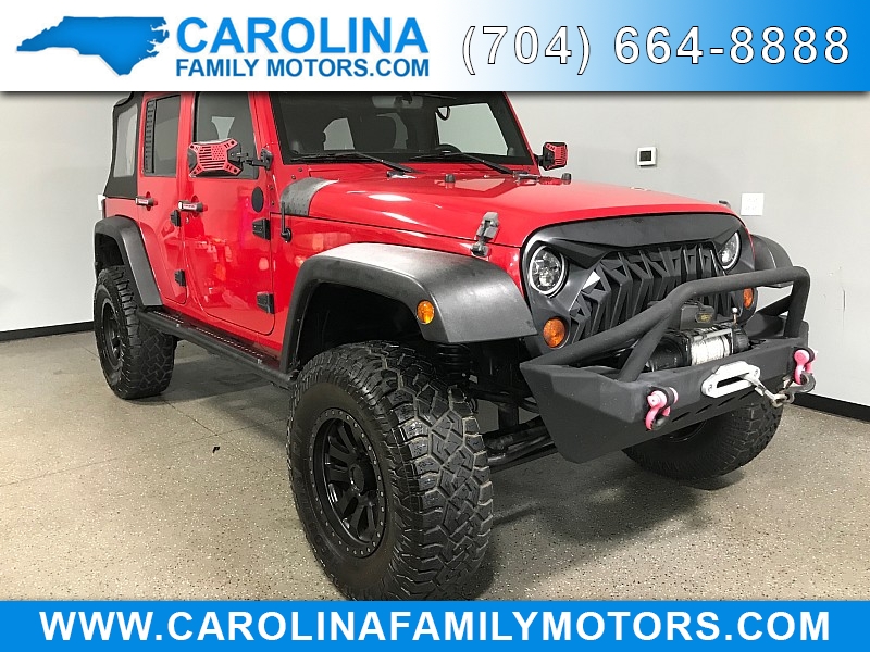 Used 2011  Jeep Wrangler Unlimited 4d Convertible Sport at Carolina Family Motors near Mooresville, NC