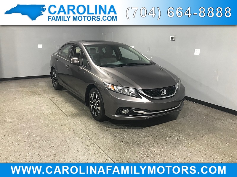 Used 2013  Honda Civic Sedan 4d EX-L at Carolina Family Motors near Mooresville&comma; NC
