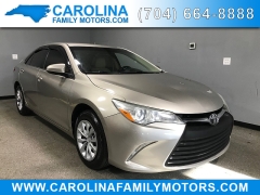 Used 2016  Toyota Camry 4d Sedan LE at Carolina Family Motors near Mooresville&comma; NC