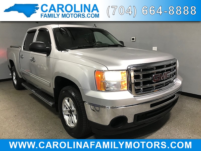 Used 2010  GMC Sierra 1500 2WD Crew Cab SLE at Carolina Family Motors near Mooresville, NC