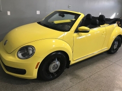 Used 2016  Volkswagen Beetle 2d Convertible 1.8T S PZEV at Carolina Family Motors near Mooresville, NC