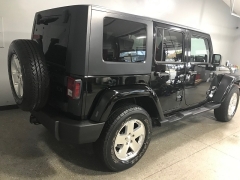 Used 2009  Jeep Wrangler Unlimited 4d Convertible 4WD Sahara at Carolina Family Motors near Mooresville, NC