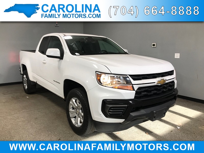 Used 2021  Chevrolet Colorado 2WD Ext Cab 128" LT at Carolina Family Motors near Mooresville, NC