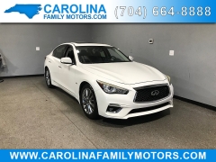 Used 2018 INFINITI Q50 4d Sedan RWD 3.0t LUXE at Carolina Family Motors near Mooresville, NC