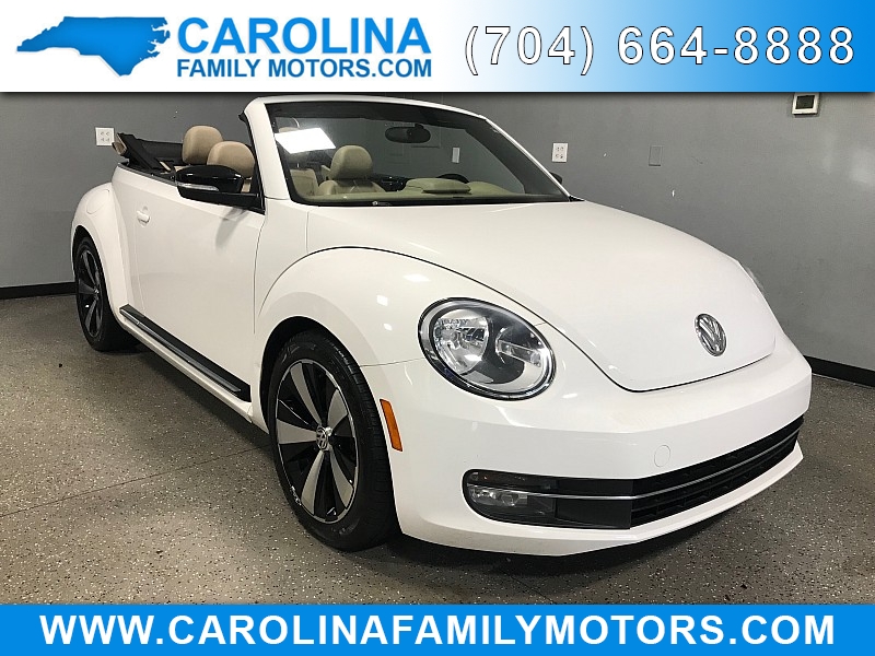 Used 2013 Volkswagen Beetle 2d Convertible 2.0T 60s Edition at Carolina Family Motors near Mooresville, NC