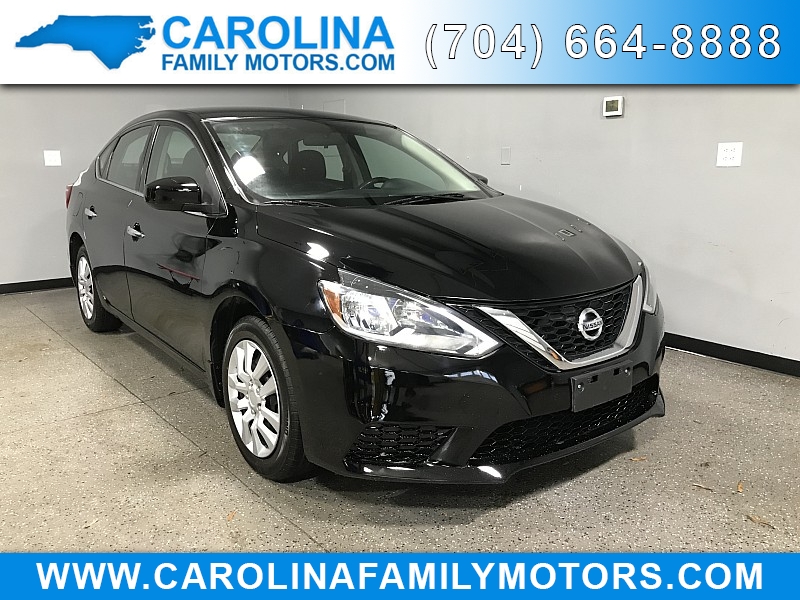 Used 2017  Nissan Sentra 4d Sedan SV at Carolina Family Motors near Mooresville, NC