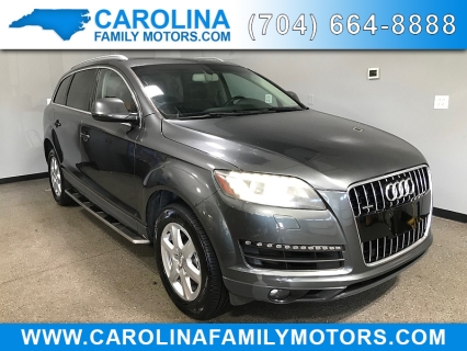 Used 2013 Audi Q7 4d SUV 3.0T Premium+ at Carolina Family Motors near Mooresville, NC