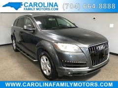 Used 2013  Audi Q7 4d SUV 3&period;0T Premium&plus; at Carolina Family Motors near Mooresville&comma; NC