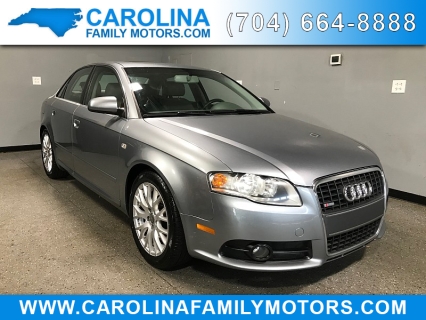 Used 2008 Audi A4 4d Sedan 2.0T 6spd at Carolina Family Motors near Mooresville, NC