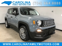 Used 2017 Jeep Renegade 4d SUV 4WD Sport at Carolina Family Motors near Mooresville, NC