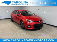 Used 2015 Toyota Corolla 4d Sedan S at Carolina Family Motors near Mooresville, NC