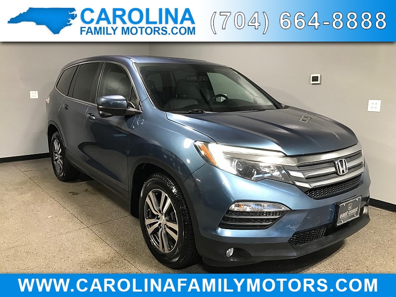 Used 2016  Honda Pilot 4d SUV FWD EX-L w&sol;RES at Carolina Family Motors near Mooresville&comma; NC
