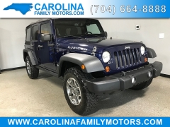 Used 2013  Jeep Wrangler Unlimited 4d Convertible Rubicon at Carolina Family Motors near Mooresville&comma; NC