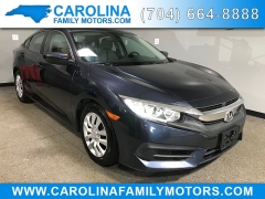 Used 2016  Honda Civic Sedan 4d LX CVT at Carolina Family Motors near Mooresville&comma; NC
