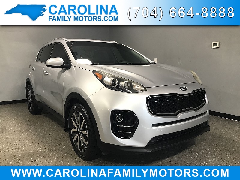 Used 2017  Kia Sportage 4d SUV FWD EX at Carolina Family Motors near Mooresville, NC