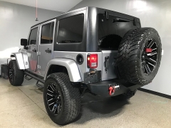 Used 2018  Jeep Wrangler JK Unlimited 4d SUV 4WD Sahara at Carolina Family Motors near Mooresville&comma; NC