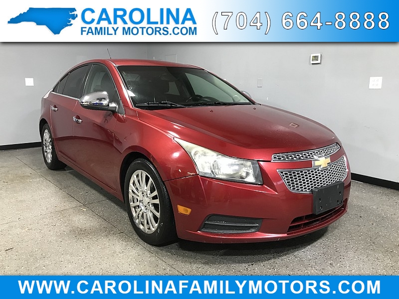 Used 2012  Chevrolet Cruze 4d Sedan ECO at Carolina Family Motors near Mooresville, NC