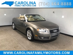  2008 Audi A4 2d Convertible 2.0T at Carolina Family Motors near Mooresville, NC