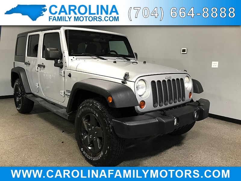 Used 2012 Jeep Wrangler Unlimited 4d Convertible Sport at Carolina Family Motors near Mooresville, NC