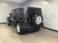 Used 2009  Jeep Wrangler Unlimited 4d Convertible 4WD Sahara at Carolina Family Motors near Mooresville, NC