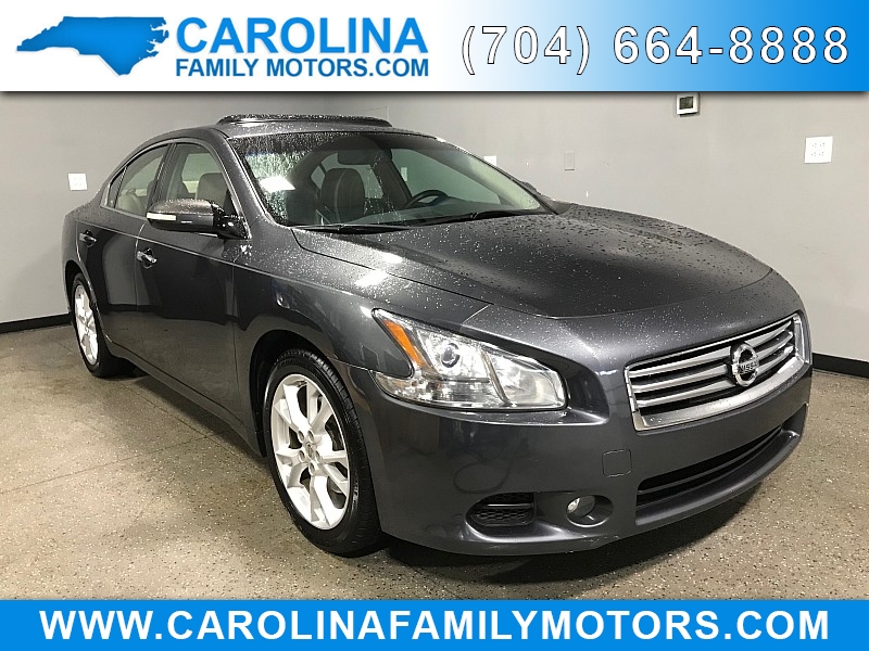 Used 2012  Nissan Maxima 4d Sedan SV at Carolina Family Motors near Mooresville&comma; NC