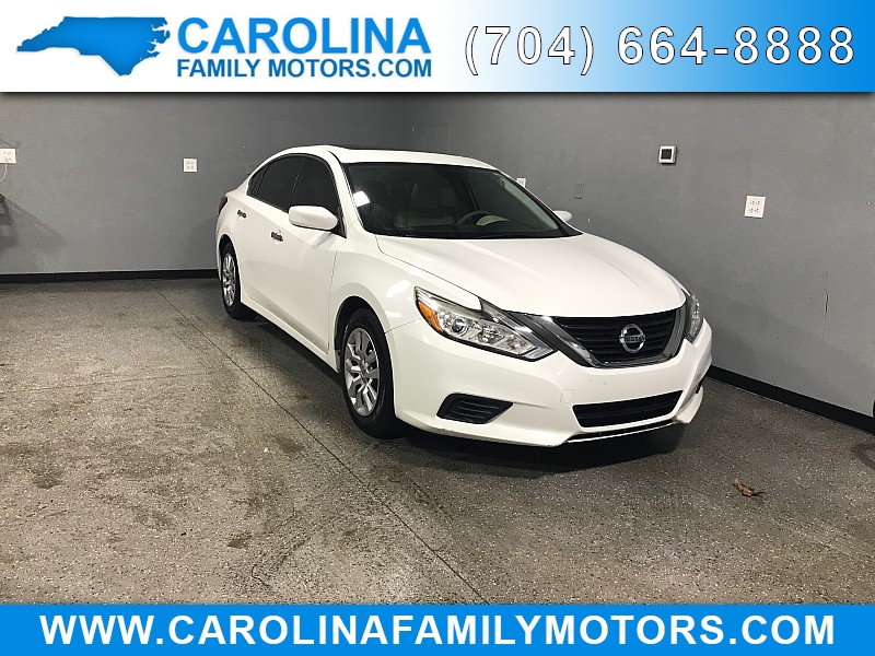 Used 2016  Nissan Altima 4d Sedan 2.5L S at Carolina Family Motors near Mooresville, NC