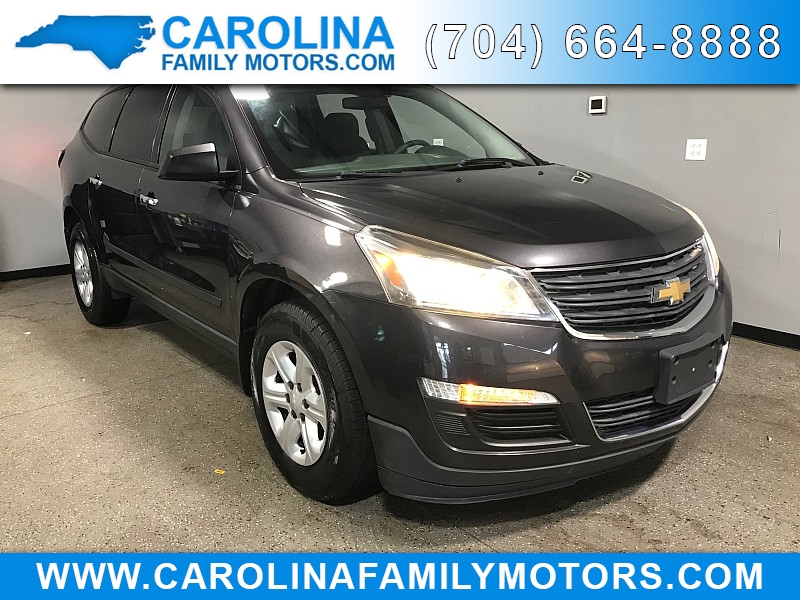 Used 2015 Chevrolet Traverse 4d SUV AWD LS at Carolina Family Motors near Mooresville, NC