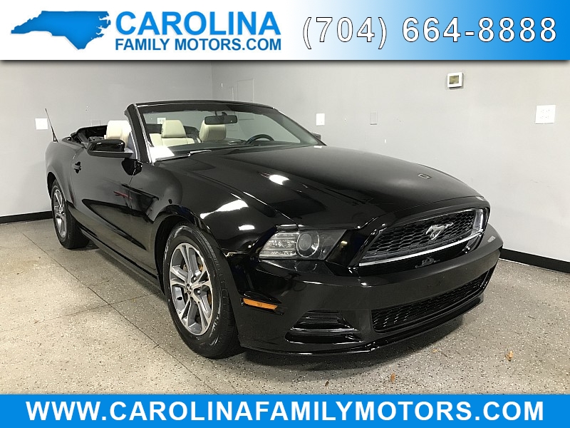 Used 2014  Ford Mustang 2d Convertible at Carolina Family Motors near Mooresville, NC