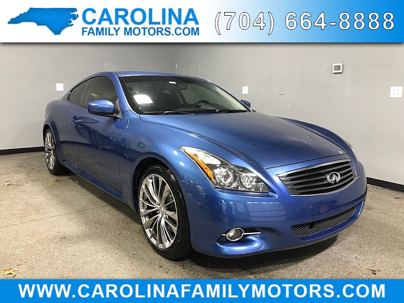 Used 2013  INFINITI G37 2d Coupe Journey at Carolina Family Motors near Mooresville, NC