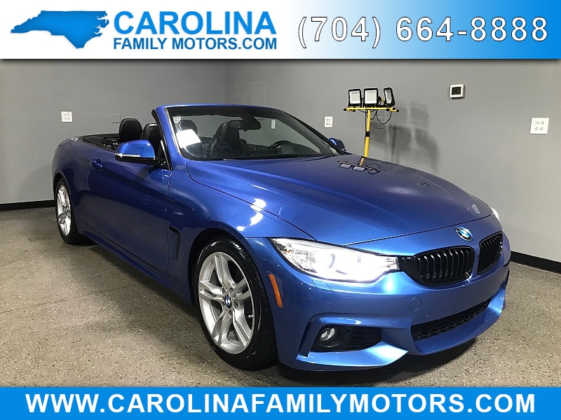 Used 2016  BMW 4 Series 2dr Conv 428i RWD SULEV at Carolina Family Motors near Mooresville&comma; NC