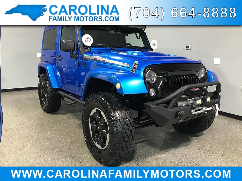 Used 2014  Jeep Wrangler 2d Convertible Sahara Polar Edition at Carolina Family Motors near Mooresville, NC