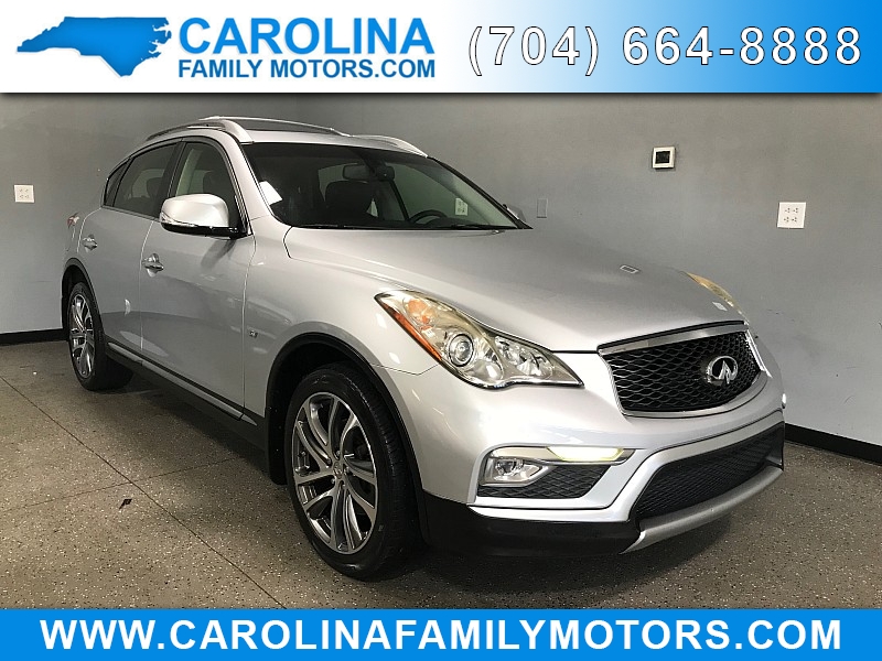 Used 2017 INFINITI QX50 4d SUV RWD at Carolina Family Motors near Mooresville, NC