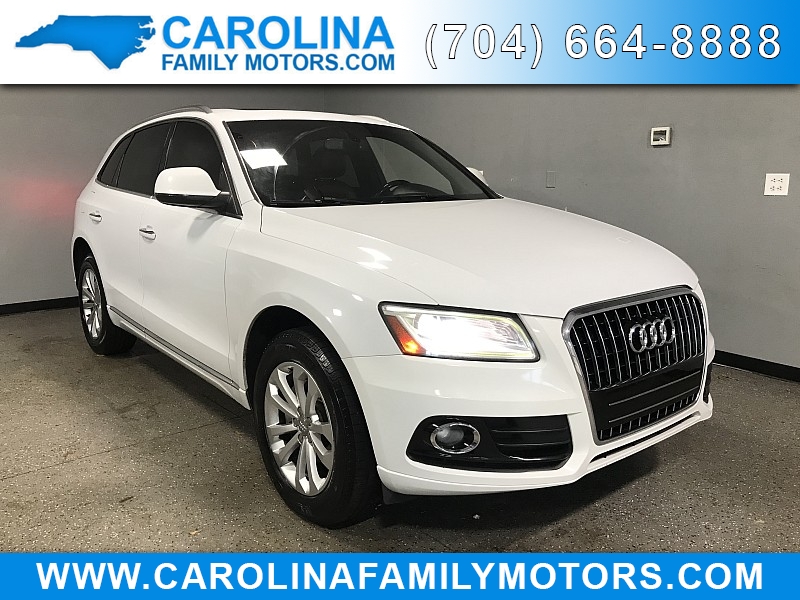 Used 2015  Audi Q5 4d SUV 2.0T Premium+ at Carolina Family Motors near Mooresville, NC