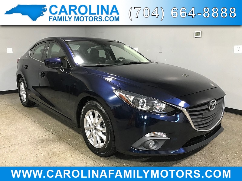 Used 2015  Mazda Mazda3 4d Sedan i Grand Touring Auto at Carolina Family Motors near Mooresville&comma; NC