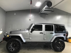 Used 2018  Jeep Wrangler JK Unlimited 4d SUV 4WD Sahara at Carolina Family Motors near Mooresville&comma; NC