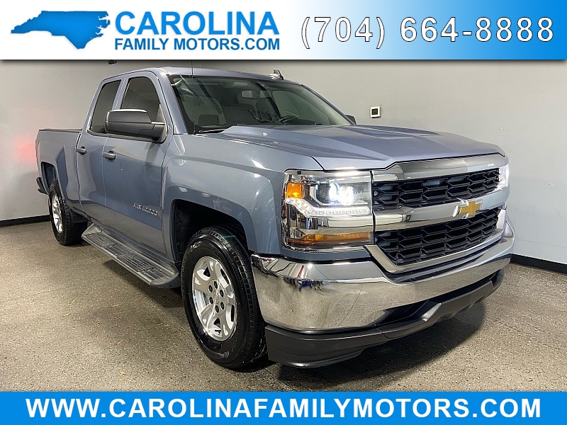 Used 2016  Chevrolet Silverado 1500 2WD Double Cab LS at Carolina Family Motors near Mooresville, NC